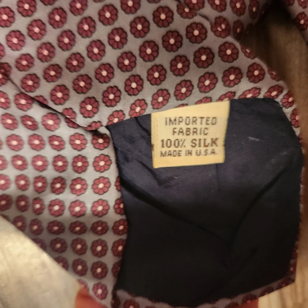 Yves saint laurent silk tie